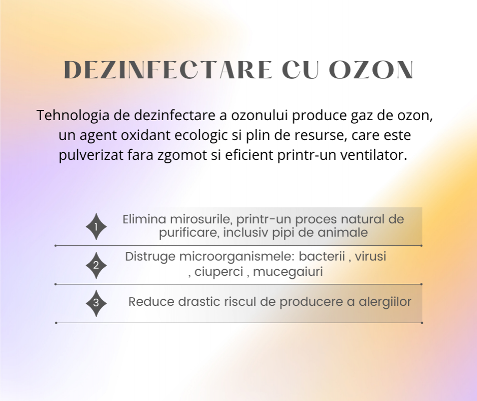 dezinfectare cu ozon campina